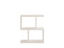 Hanah Home Zet Mesa Auxiliar de 2 Niveles Blanca